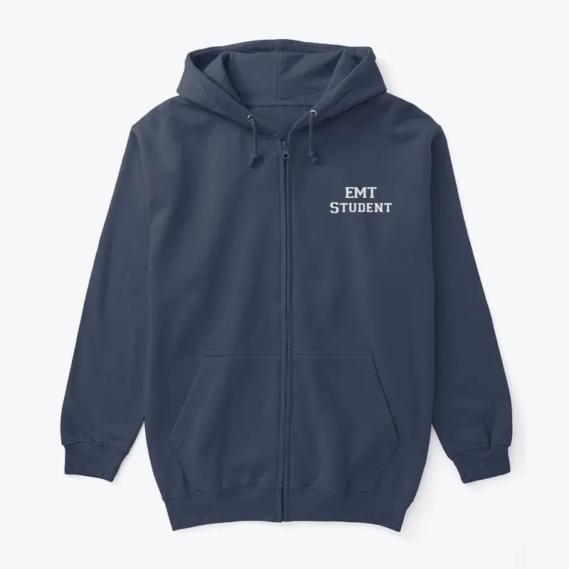 EMT Student - Zip Up Hoodie